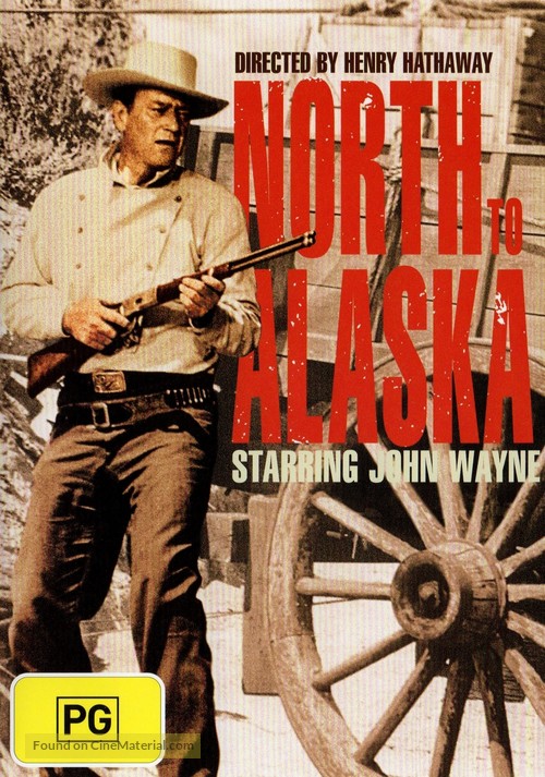 North to Alaska - Australian DVD movie cover