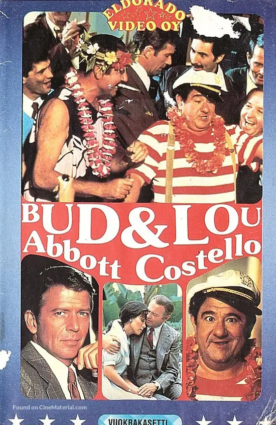 Bud and Lou - Finnish VHS movie cover