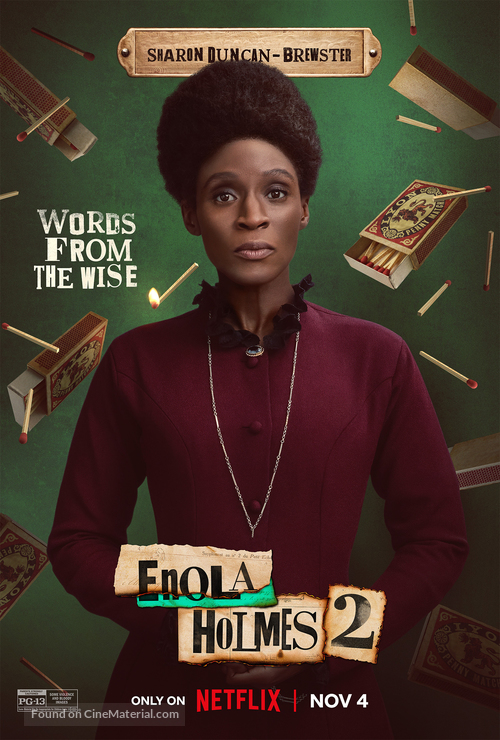 Enola Holmes 2 - Movie Poster