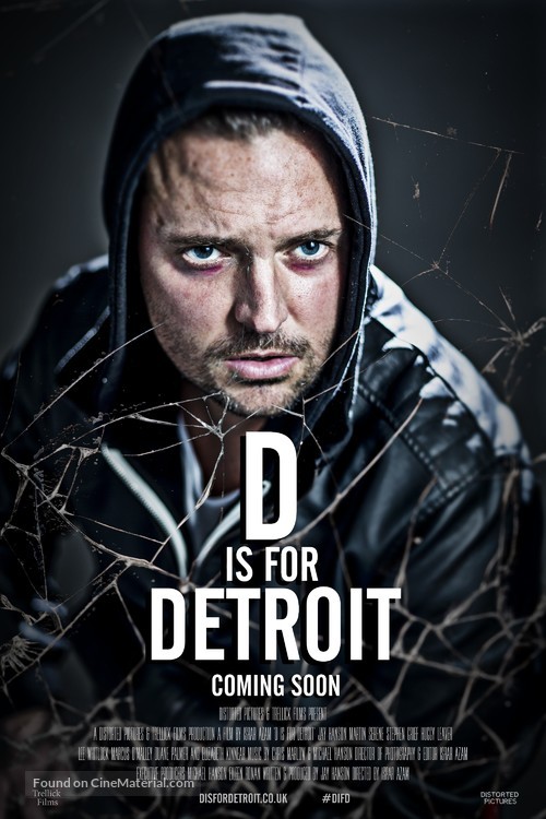 D is for Detroit - British Movie Poster