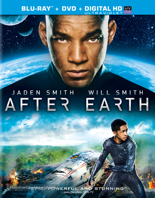 After Earth - Blu-Ray movie cover