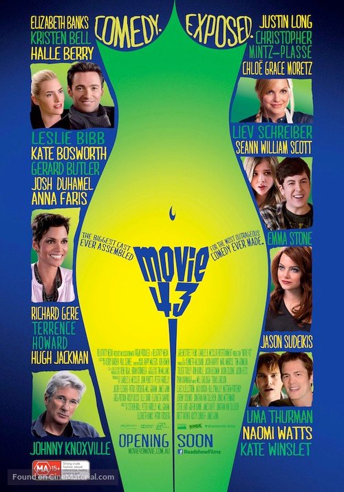 Movie 43 - Australian Movie Poster