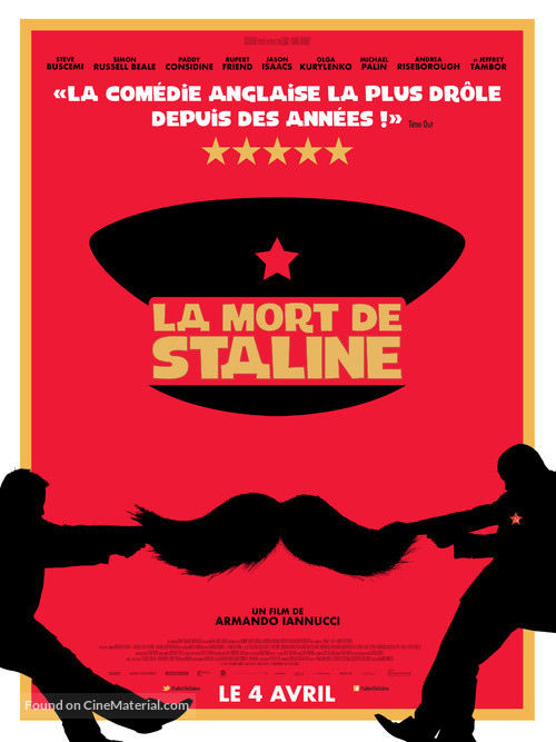 The Death of Stalin - French Movie Poster