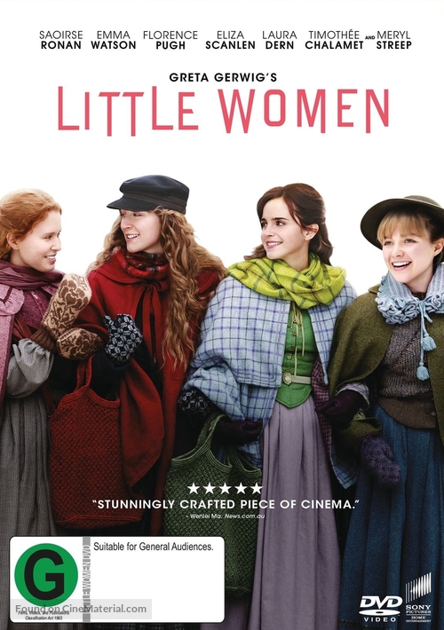 Little Women - New Zealand DVD movie cover