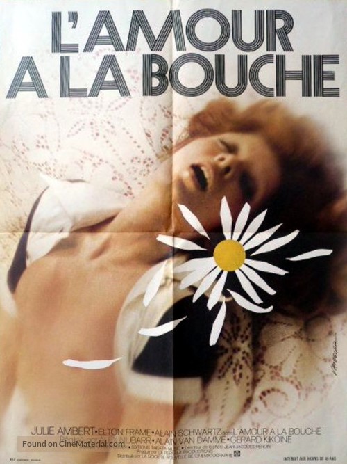 L&#039;amour &agrave; la bouche - French Movie Poster
