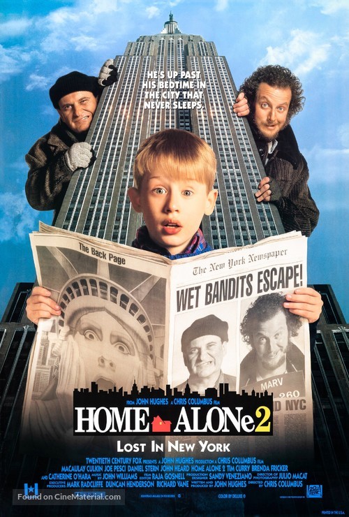 Home Alone 2: Lost in New York - Movie Poster