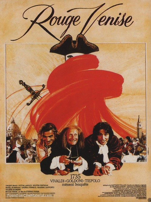Rouge Venise - French Movie Poster
