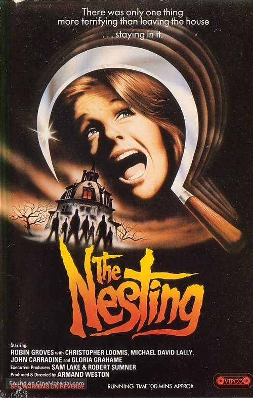 The Nesting - VHS movie cover