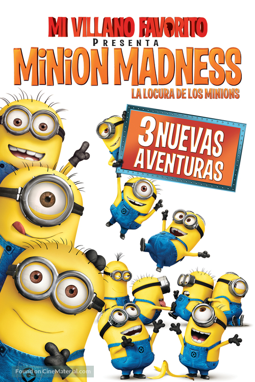 Despicable Me Presents: Minion Madness - Argentinian DVD movie cover
