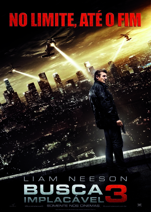 Taken 3 - Brazilian Movie Poster