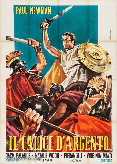 The Silver Chalice - Italian Movie Poster