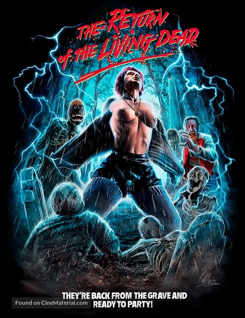 The Return of the Living Dead - Argentinian poster