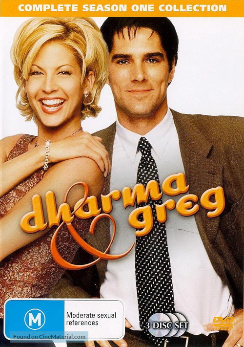 &quot;Dharma &amp; Greg&quot; - Australian DVD movie cover