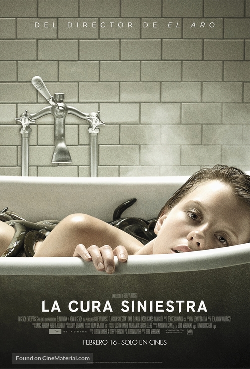 A Cure for Wellness - Colombian Movie Poster