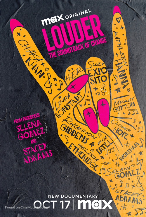 Louder: The Soundtrack of Change - Movie Poster