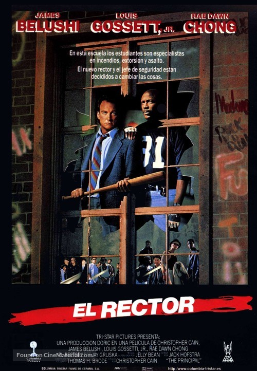 The Principal - Spanish Movie Poster