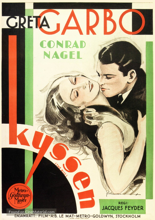 The Kiss - Swedish Movie Poster