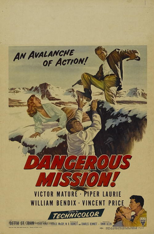 Dangerous Mission - Movie Poster