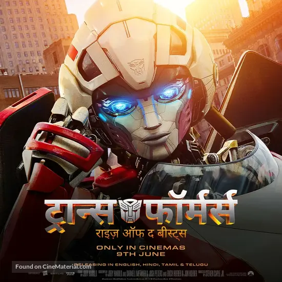 Transformers: Rise of the Beasts - Indian Movie Poster