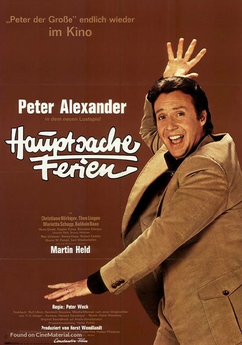 Hauptsache Ferien - German Movie Poster