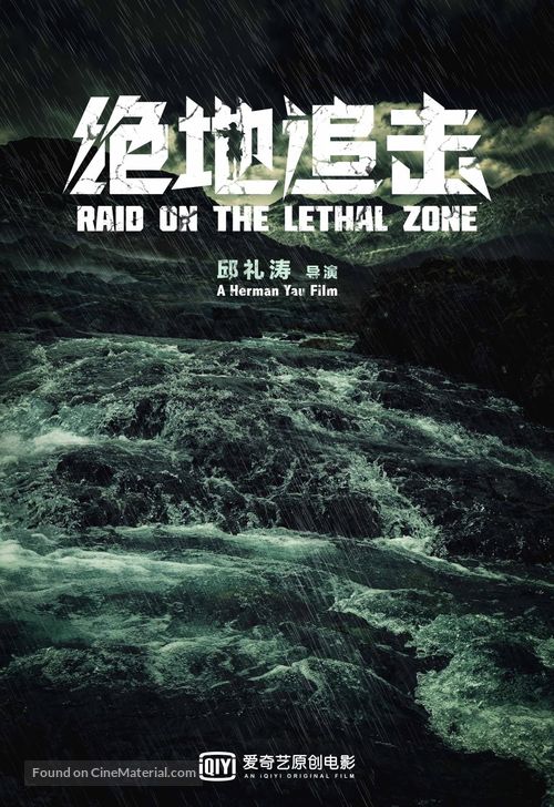 Raid on the Lethal Zone - Chinese Movie Poster