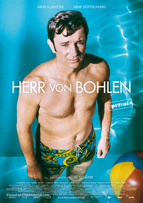 Herr von Bohlen privat - German Movie Poster