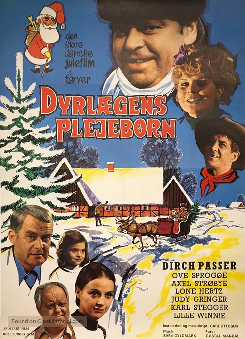 Dyrl&aelig;gens plejeb&oslash;rn - Danish Movie Poster