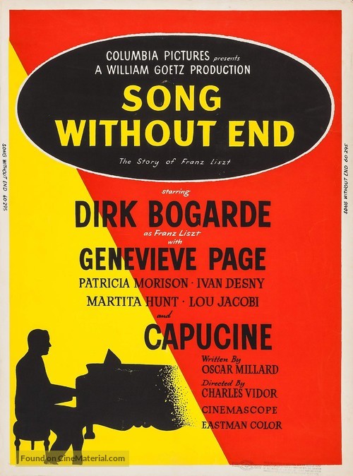 Song Without End - Movie Poster