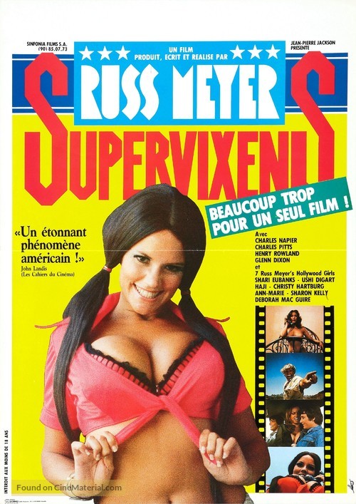 Supervixens - French Movie Poster