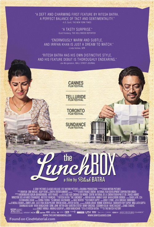 The Lunchbox - Movie Poster