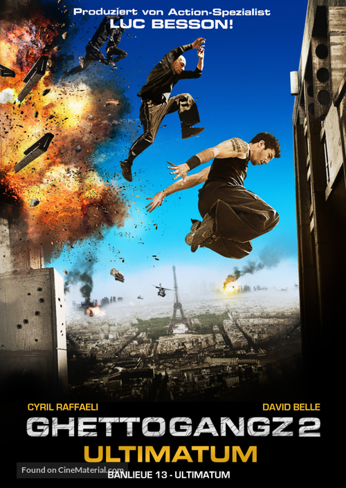 Banlieue 13 - Ultimatum - German Movie Cover