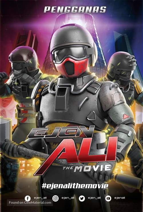 Ejen Ali: The Movie - Malaysian Movie Poster