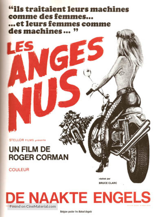 Naked Angels - Belgian Movie Poster