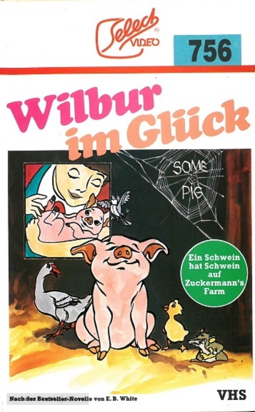 Charlotte&#039;s Web - German Movie Cover