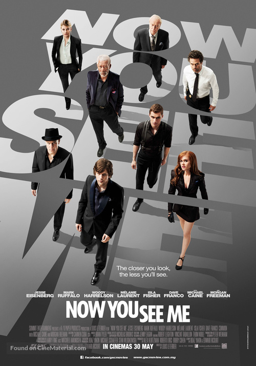 Now You See Me - Malaysian Movie Poster