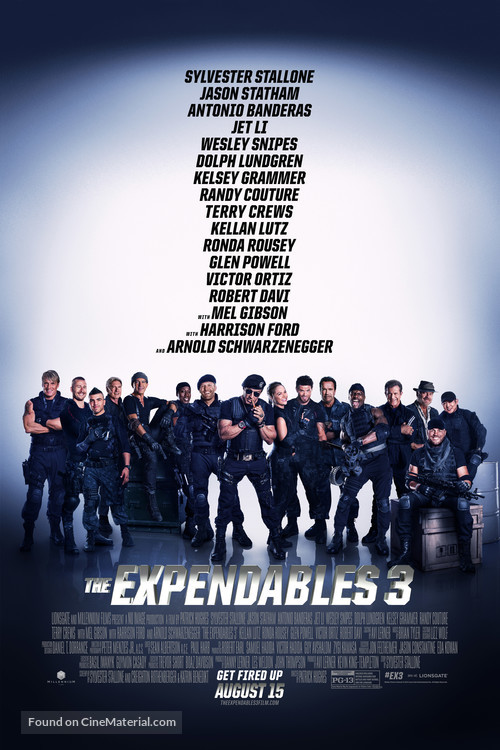 The Expendables 3 - Movie Poster