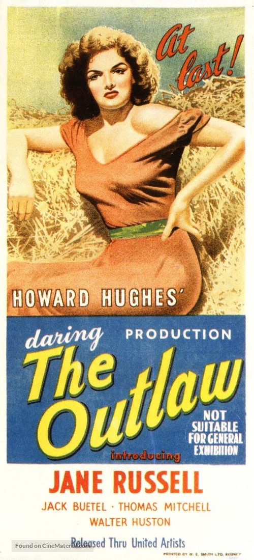 The Outlaw - Australian Movie Poster