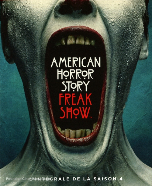 &quot;American Horror Story FreakShow: Extra-Ordinary-Artists&quot; - French Blu-Ray movie cover