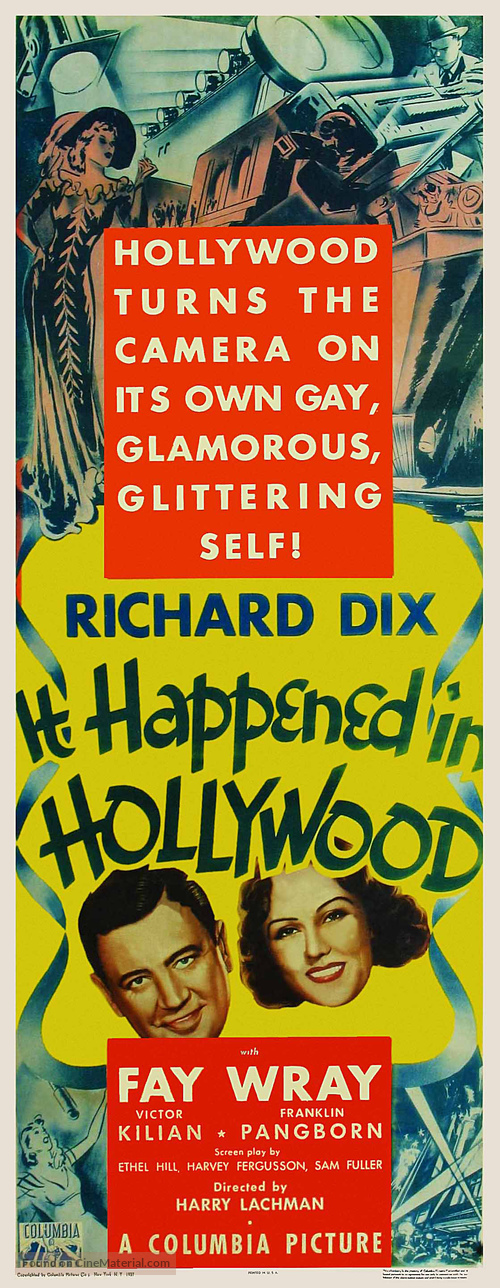 It Happened in Hollywood - Movie Poster
