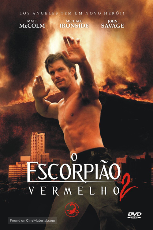 Red Scorpion 2 - Brazilian DVD movie cover