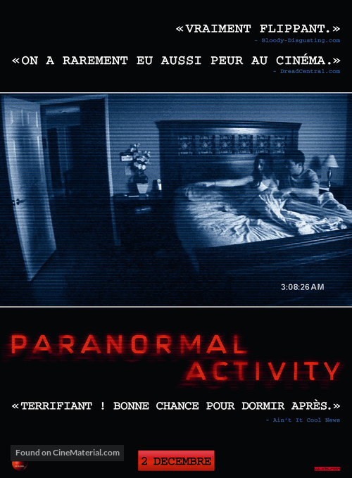 Paranormal Activity - French Movie Poster