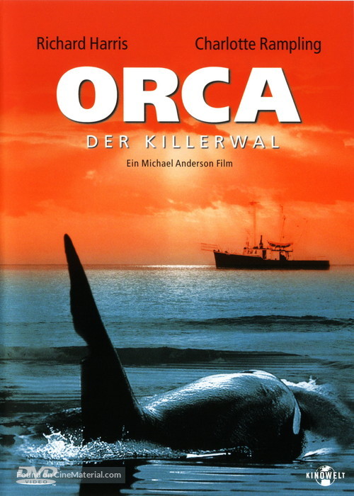 Orca - German DVD movie cover
