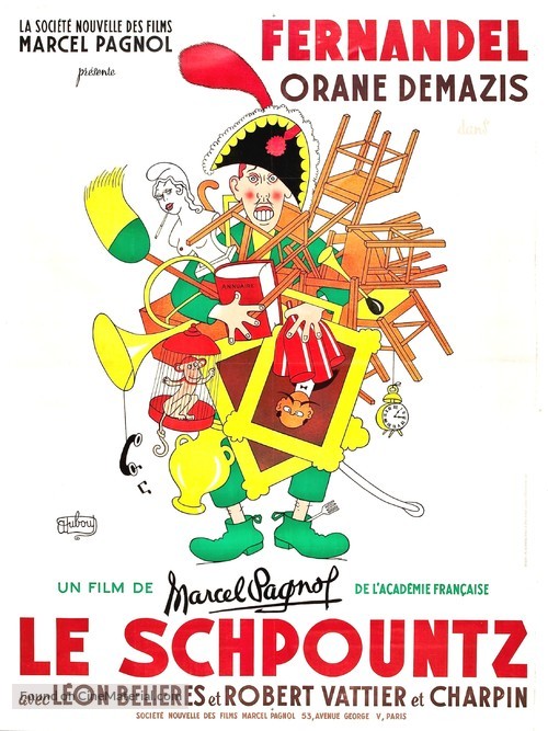 Schpountz, Le - French Movie Poster