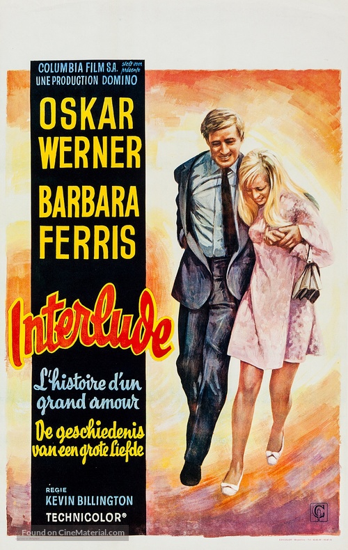 Interlude - Belgian Movie Poster