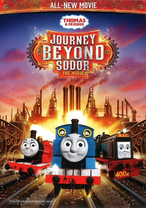 Thomas &amp; Friends: Journey Beyond Sodor - DVD movie cover