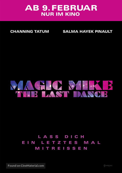 Magic Mike&#039;s Last Dance - German Logo