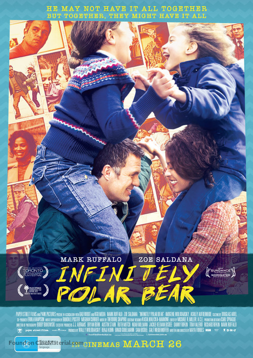 Infinitely Polar Bear - Australian Movie Poster