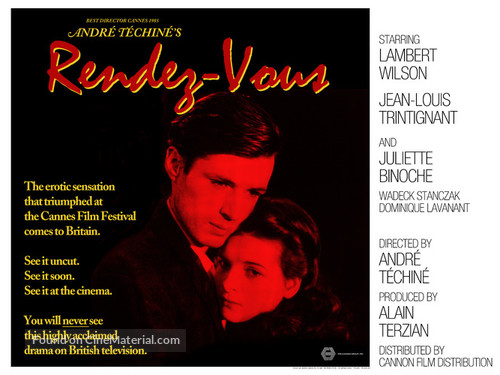 Rendez-vous - British Movie Poster