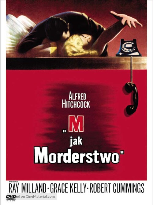 Dial M for Murder - Polish DVD movie cover