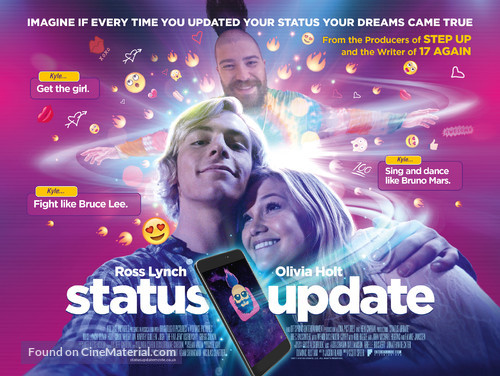 Status Update - British Movie Poster